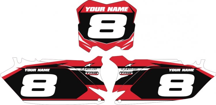 Custom Backgrounds Air Box for CRF 150/250/450 - Click Image to Close
