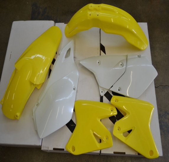 Racetech Plastic Kit for Suzuki DRZ 400 - Click Image to Close