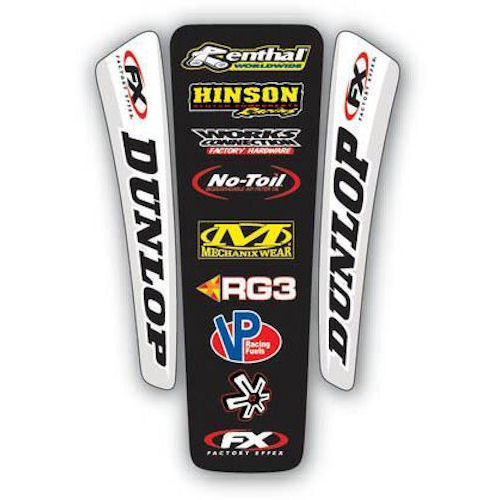 Factory Effex Universal Rear Fender Graphic - Click Image to Close